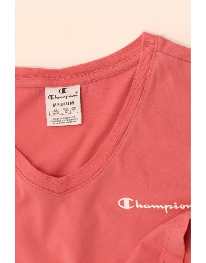 Женская футболка Champion Top UK 12 Medium Pink