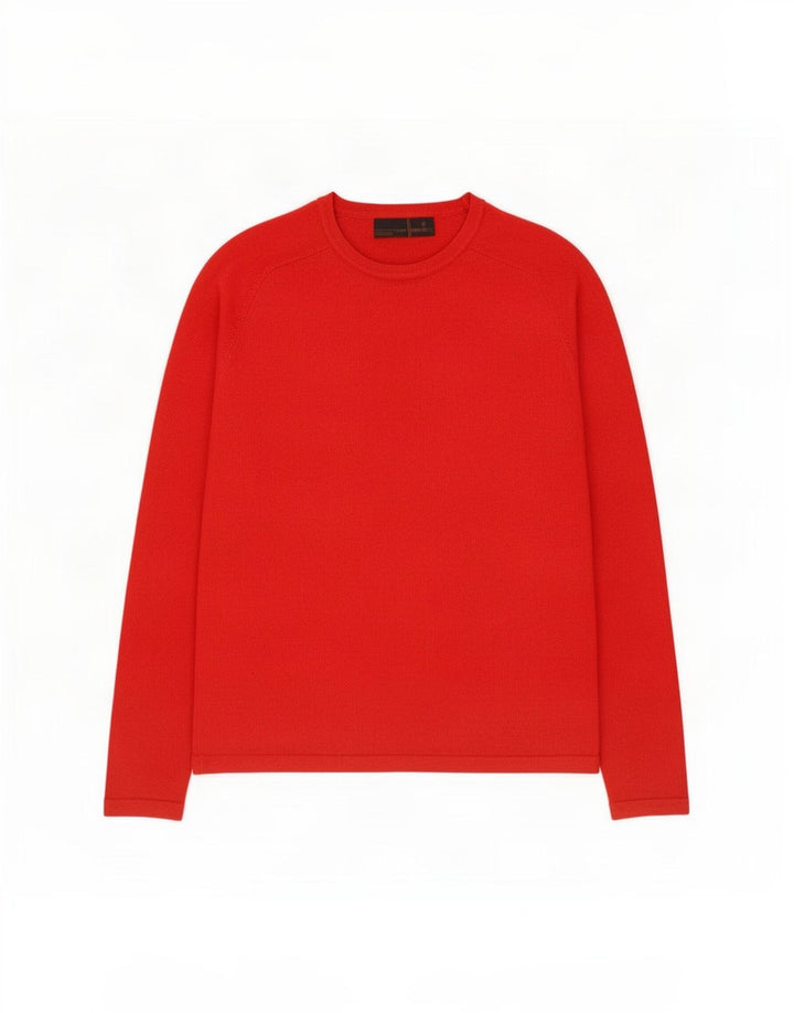 Мужской топ с длинным рукавом Zara XL, красный