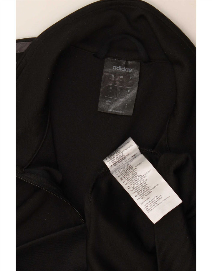 Мужская спортивная куртка Adidas Climalite UK 40/42, средний черный полиэстер