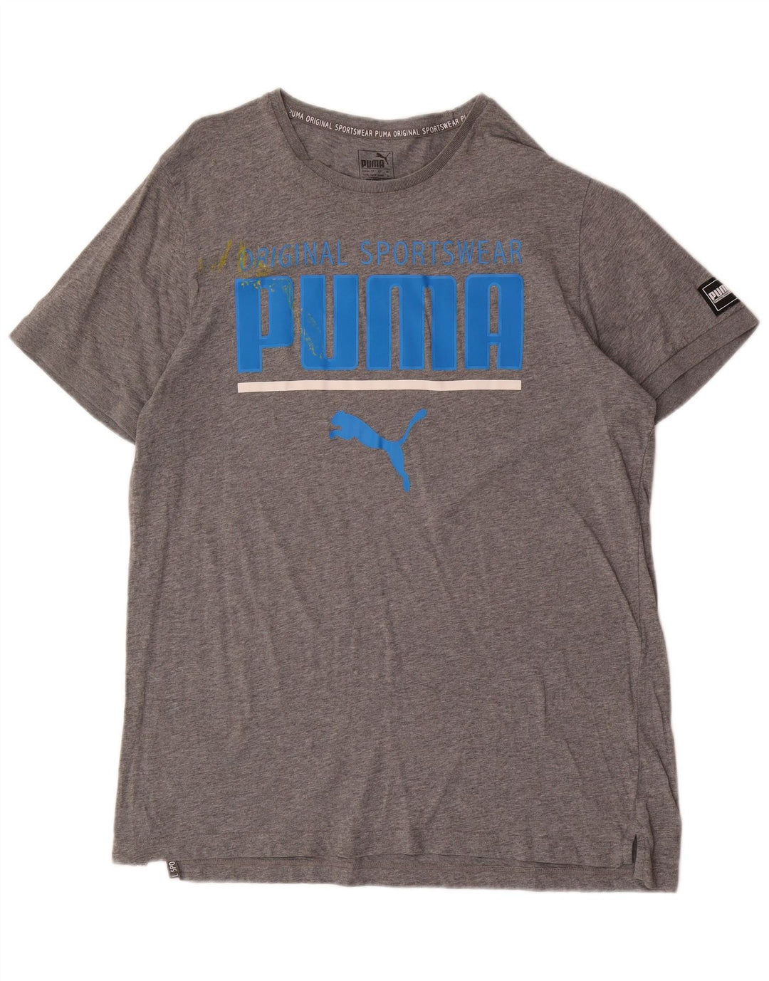 Мужская футболка с рисунком PUMA Top XL Серая