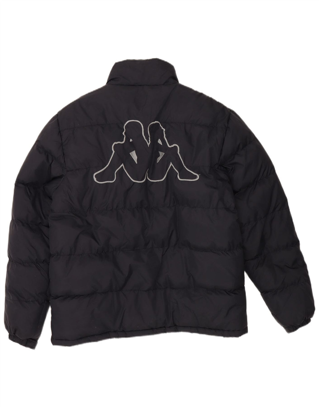 Мужская стеганая куртка KAPPA UK 40, темно-синяя, полиэстер, большая