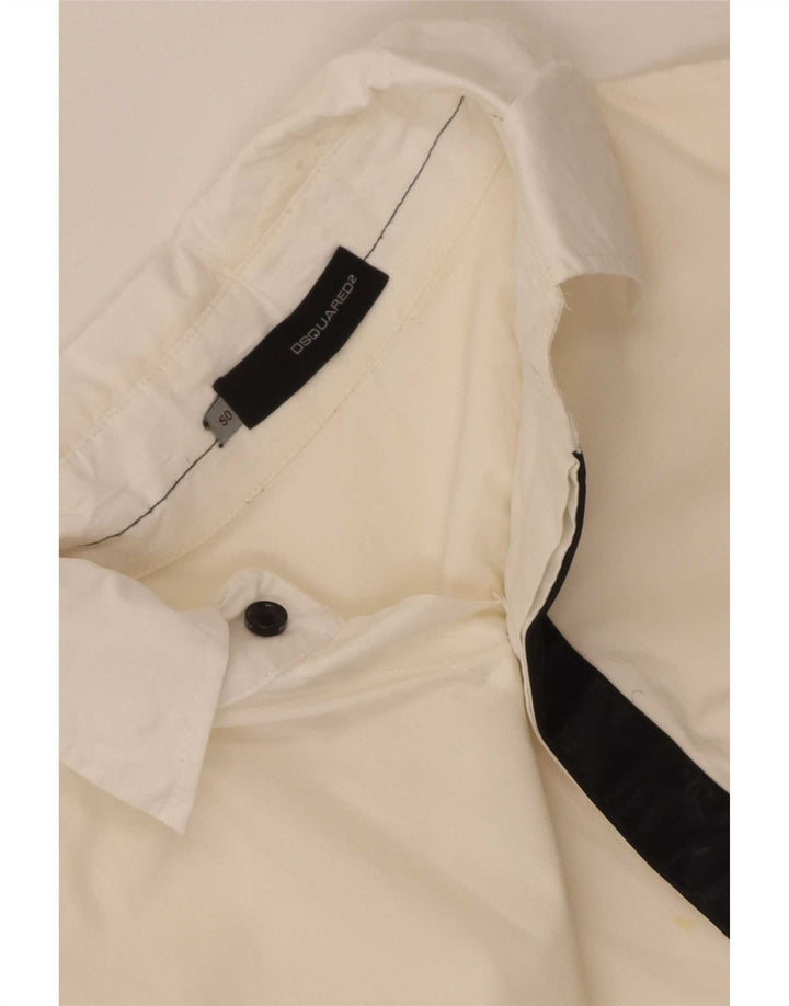 Мужская рубашка Dsquared2 IT 50 Medium White