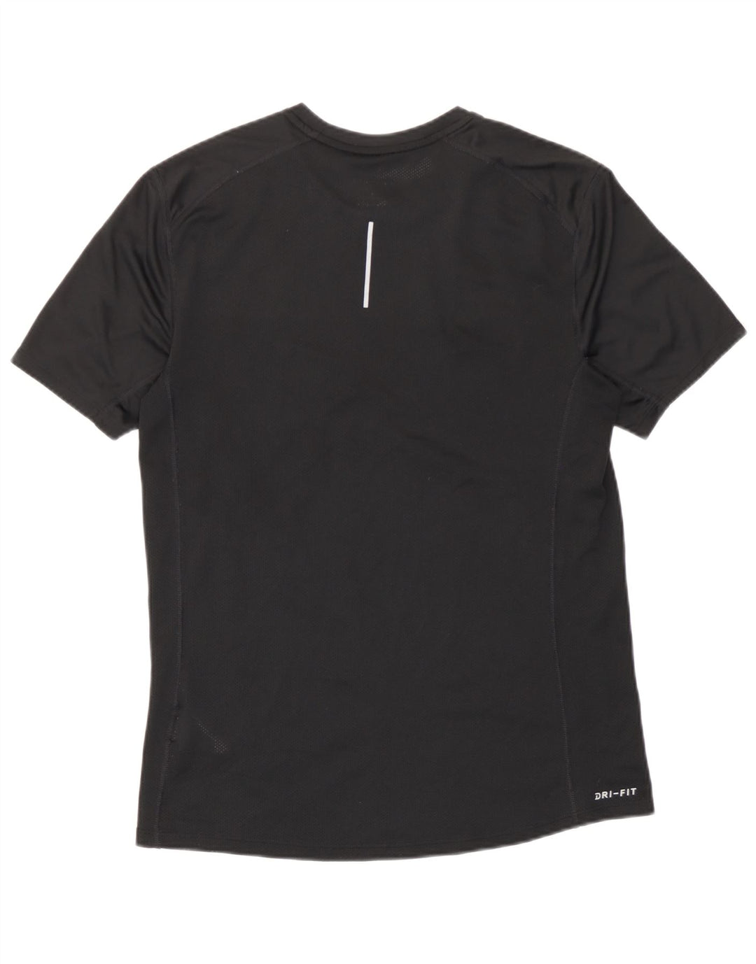 Мужская футболка Nike Dri Fit, средний черный полиэстер