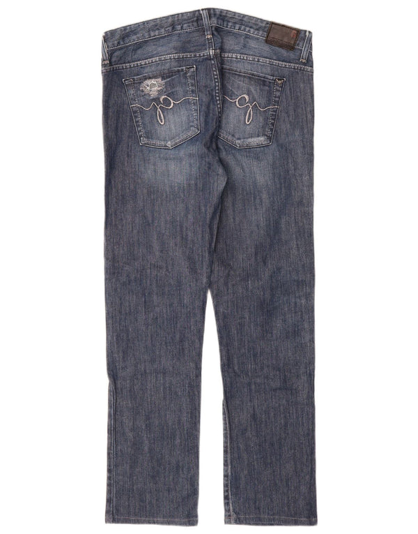 Женские узкие джинсы Guess W30 L30 синие, хлопок