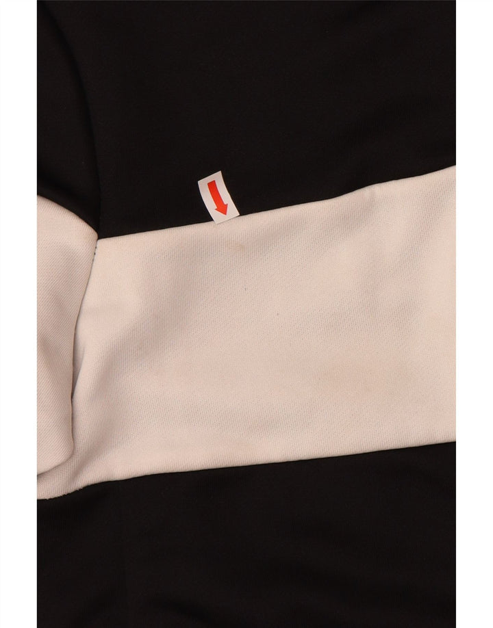 Спортивный костюм ADIDAS Aeroready для девочек, верхняя куртка 13–14 лет, черный с цветными блоками