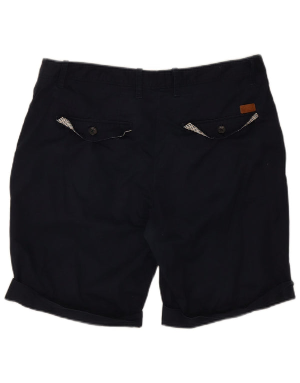 Мужские шорты чинос Zara EU 42, большие W32, темно-синие, хлопок