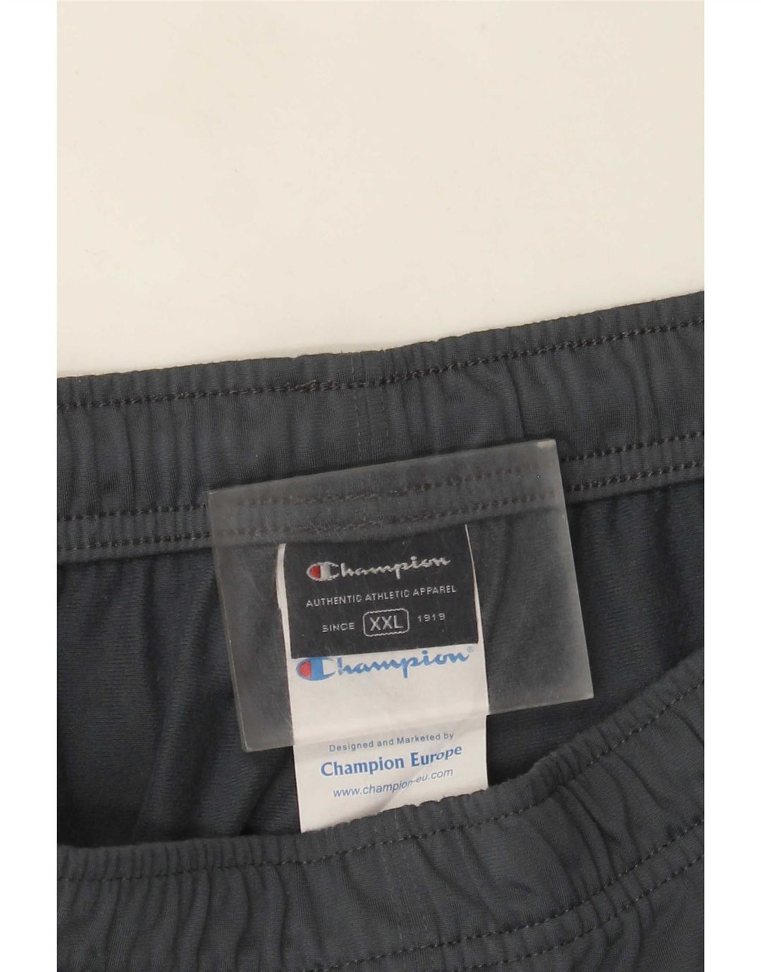 Мужские спортивные брюки Champion, джоггеры, 2XL, серый полиэстер