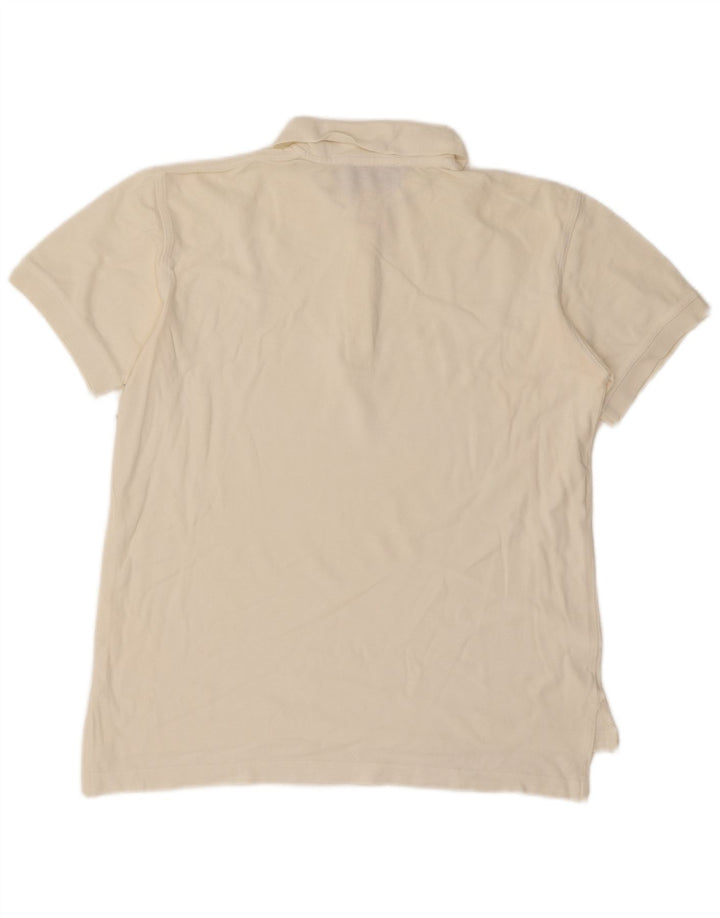 Рубашка-поло женская Les Copains IT 44 Medium Off White Cotton
