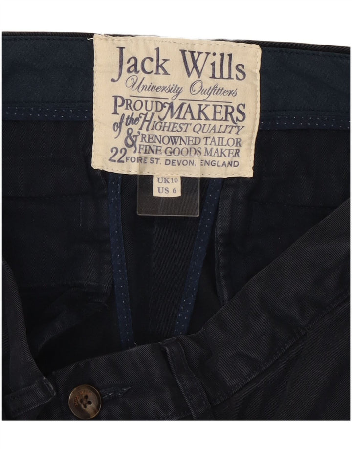 Женские шорты Jack Wills UK 10 Small W32 Темно-синие