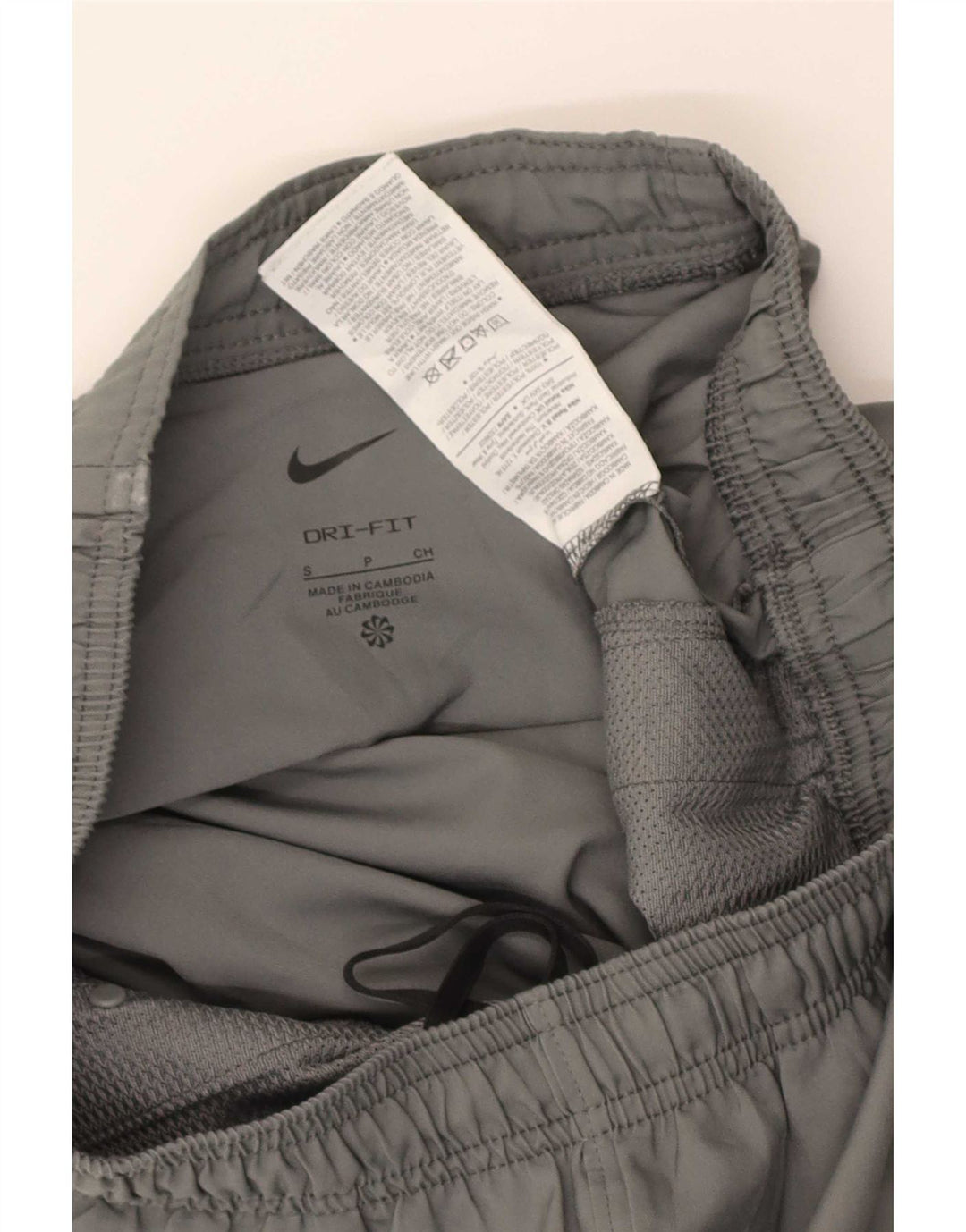 Мужские спортивные брюки Nike Dri Fit, джоггеры, маленький серый полиэстер