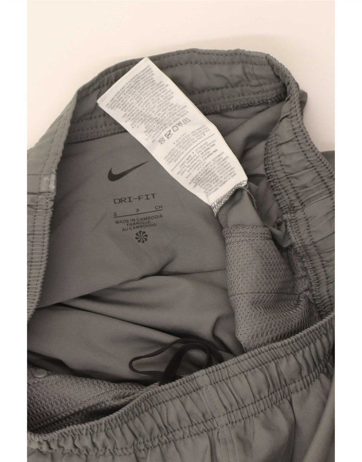 Мужские спортивные брюки Nike Dri Fit, джоггеры, маленький серый полиэстер