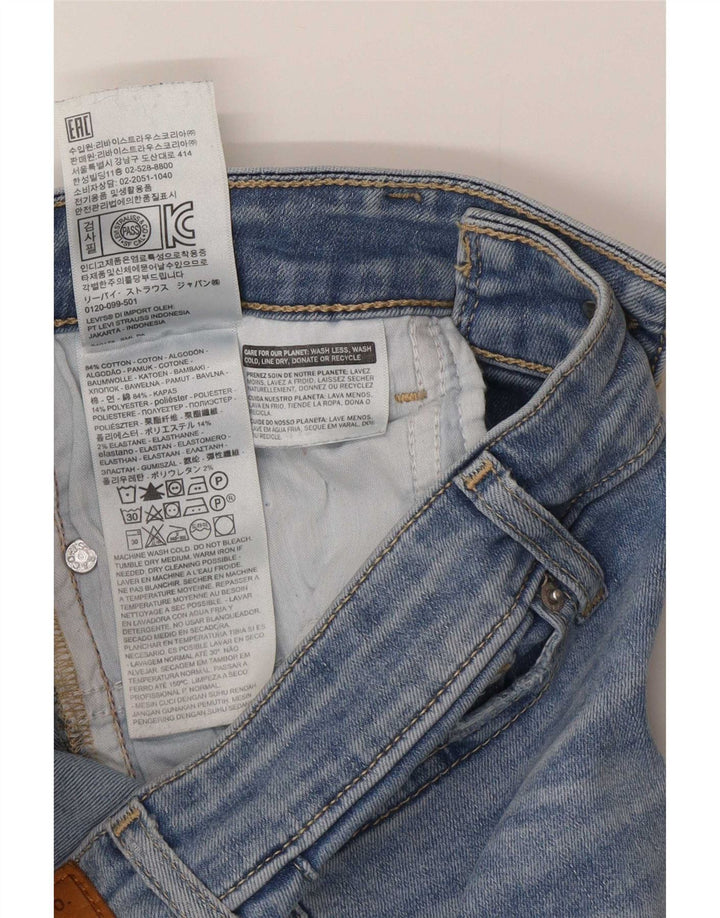 Женские джинсы Levi's 715 Bootcut W26 L32 Синие, хлопок