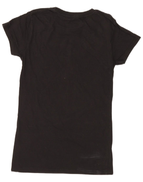 Женская футболка с рисунком HARD ROCK CAFE Top UK 14, большая черная