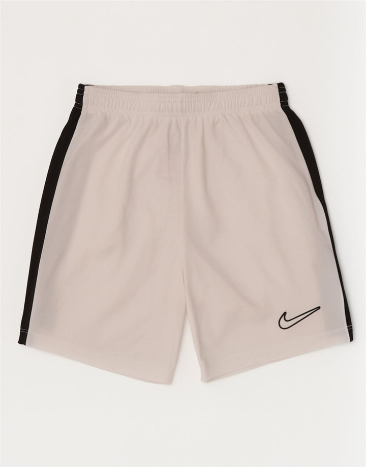 Спортивные шорты Nike для мальчиков 10–11 лет, средний белый полиэстер