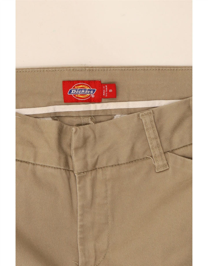 DICKIES Womens Bootcut Casual Trousers US 9 Medium W28 L32 Beige Cotton Vintage Dickies and Second-Hand Dickies from Messina Hembry 
