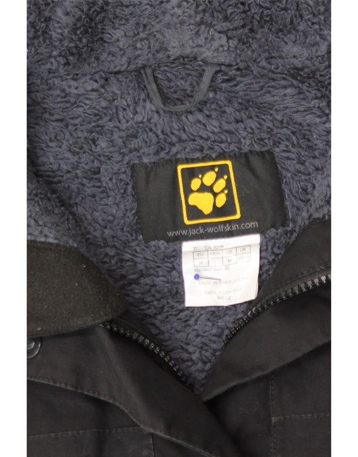 Женская ветровка Jack Wolfskin UK 12/14, средний черный полиэстер