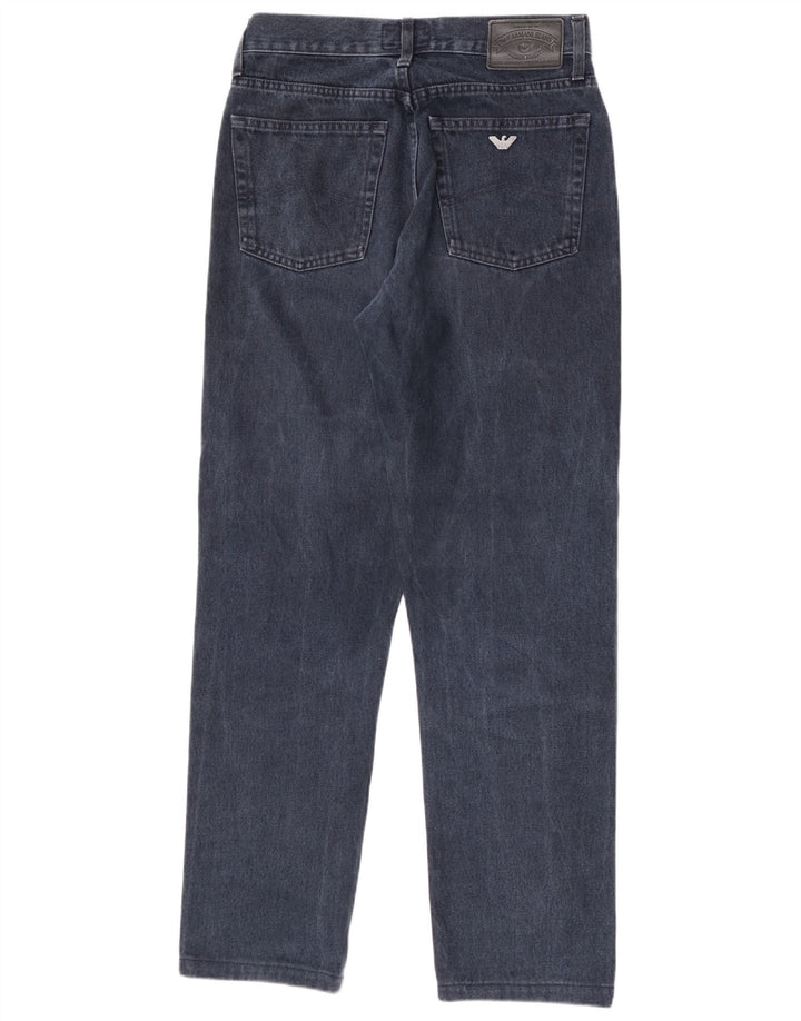 Женские прямые джинсы Armani W32 L32 Темно-синие, хлопок