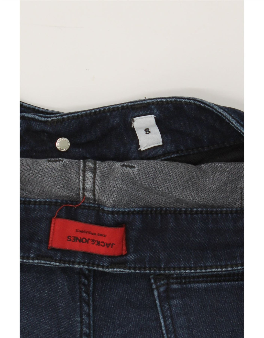 JACK & JONES Mens Denim Shorts Small W29 Blue Vintage Jack & Jones and Second-Hand Jack & Jones from Messina Hembry 