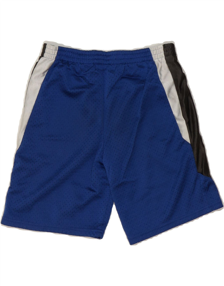 NIKE Boys Sport Shorts 5-6 Years XS  Blue Colourblock Polyester Vintage Nike and Second-Hand Nike from Messina Hembry 