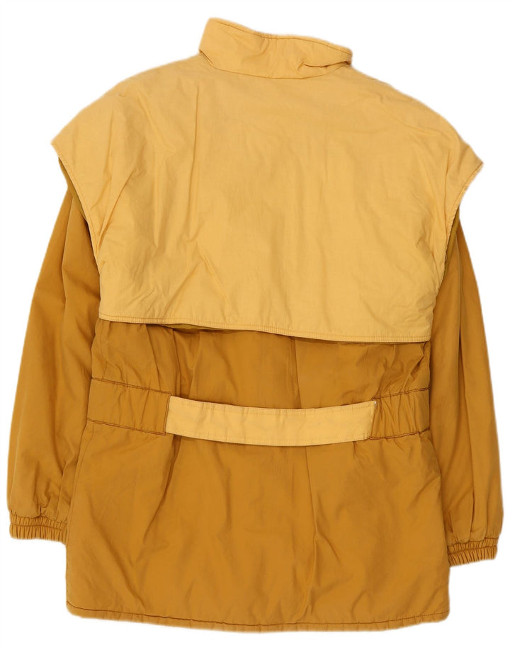 Женская лыжная куртка Belfe & Belfe IT 48 XL Желтая, хлопок с цветными блоками