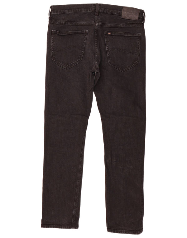 Женские прямые джинсы LEE Daren на молнии W31 L30, черный хлопок