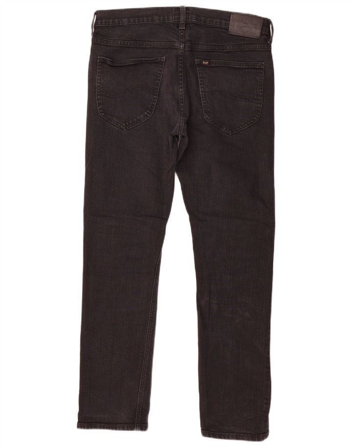 Женские прямые джинсы LEE Daren на молнии W31 L30, черный хлопок