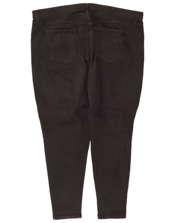 Женские джинсы Topshop Jamie Slim UK 26 3XL W44 L28, черный хлопок