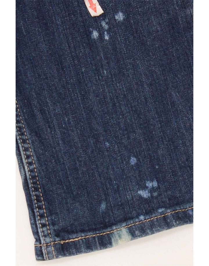 Женские прямые джинсы Levi's 524 W29 L32 синие, хлопок