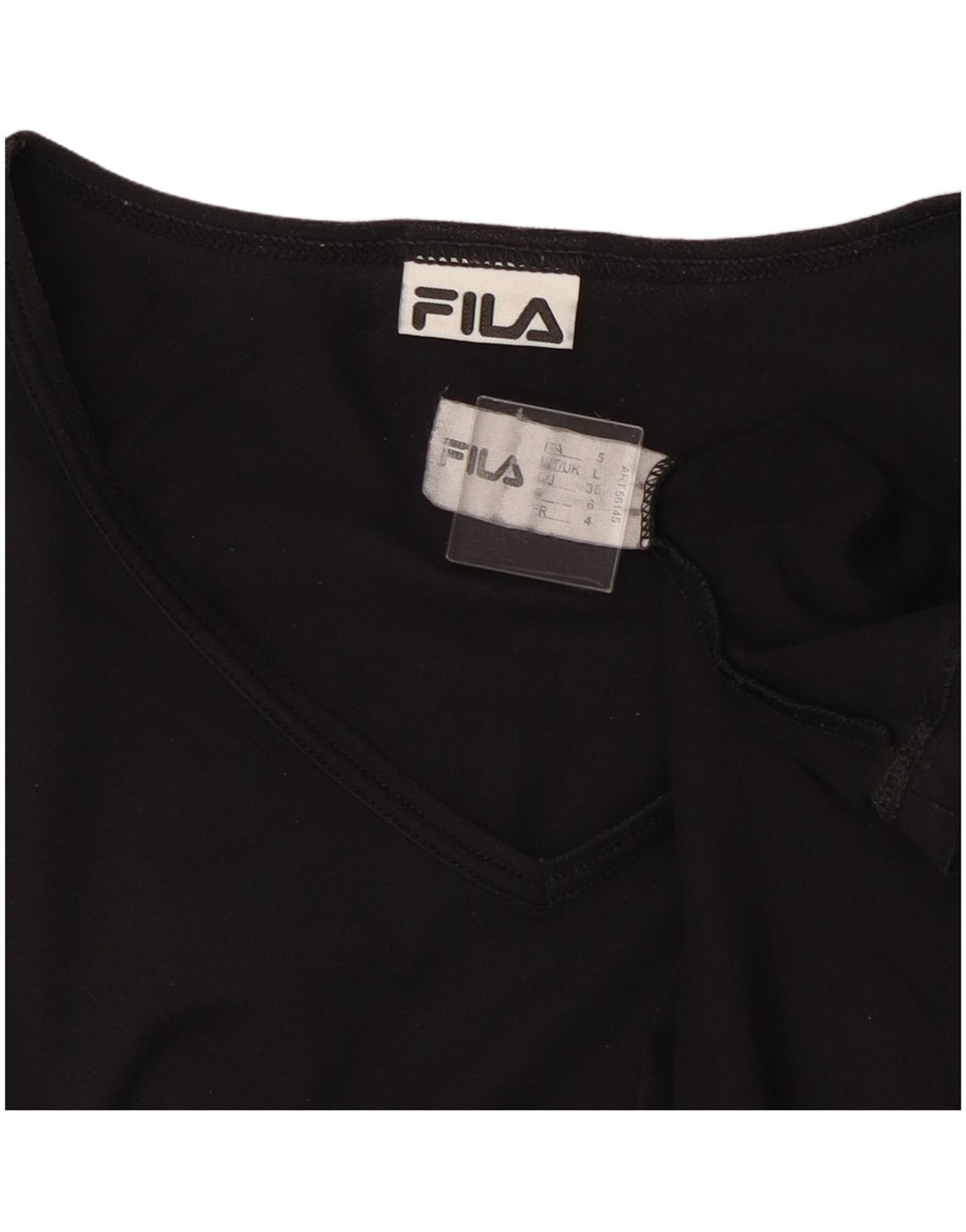Мужская футболка FILA, большая, черная