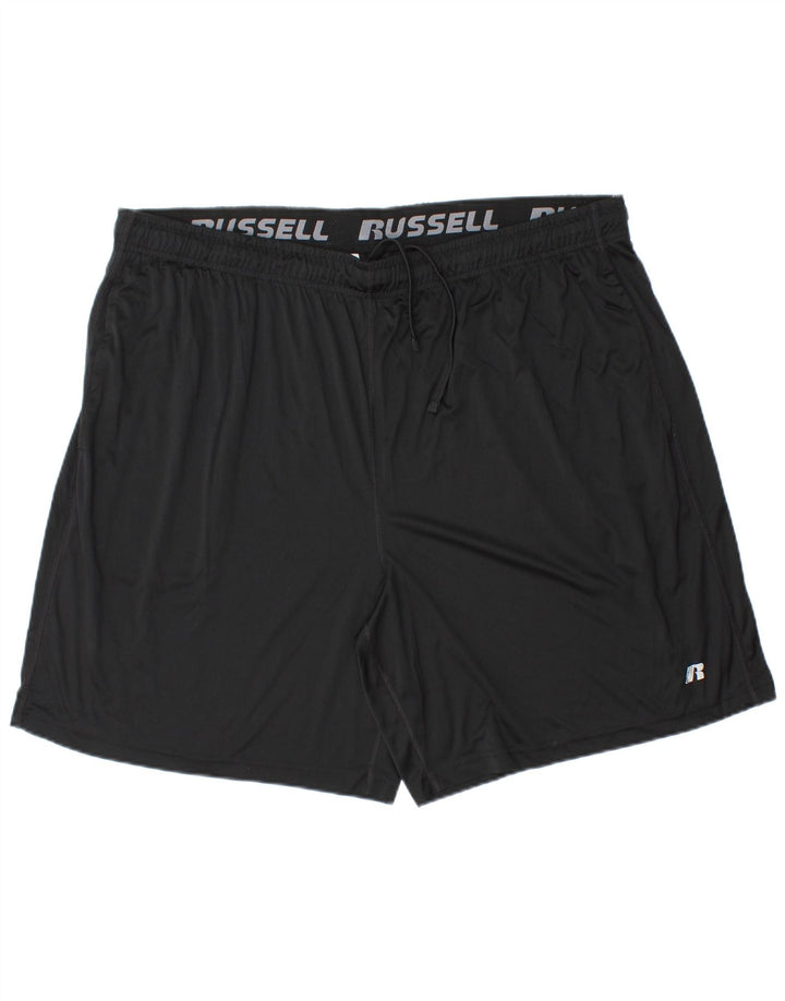 Мужские спортивные шорты RUSSELL ATHLETIC Dri-Power 2XL, черный полиэстер
