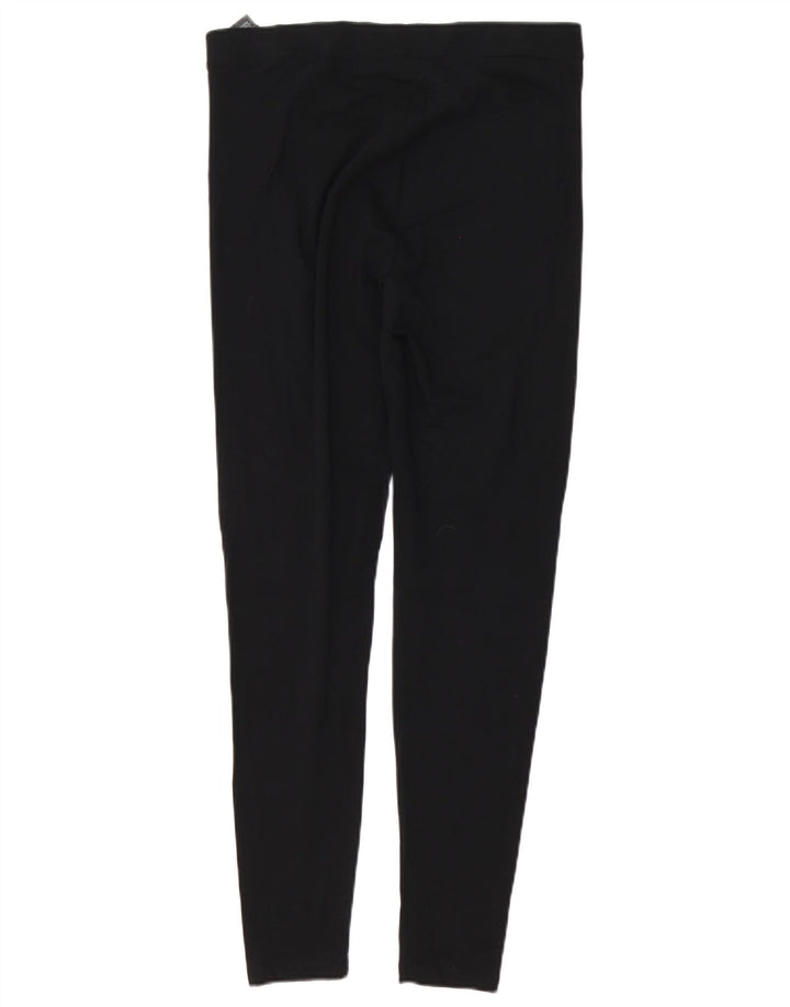 Женские леггинсы Marks & Spencer UK 14, большие черные хлопковые