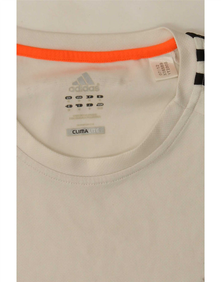 Мужской жилет Adidas Climalite, средний белый