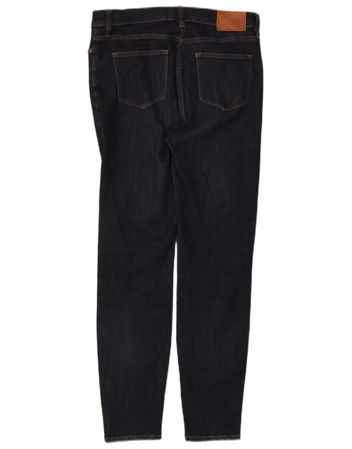 Женские джинсы скинни J. CREW с высокой посадкой W31 L28 Темно-синий хлопок