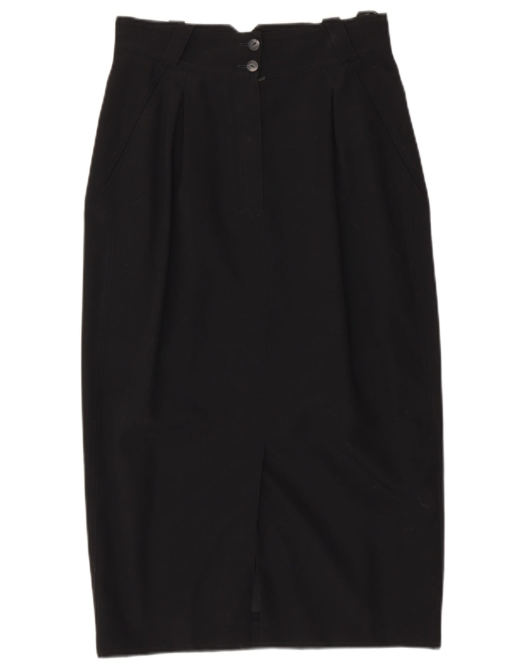 Юбка миди женская LAURL EU 38 Medium W28 Черная шерсть