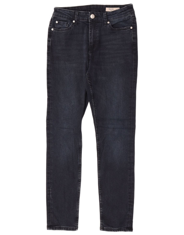 Женские джинсы Marks & Spencer The Lily Slim UK 10, маленькие W28 L29, синие, хлопок