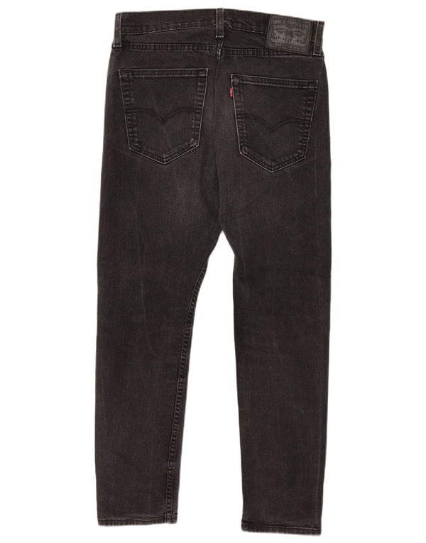 Мужские зауженные джинсы Levi's 512 W31 L27, черный хлопок