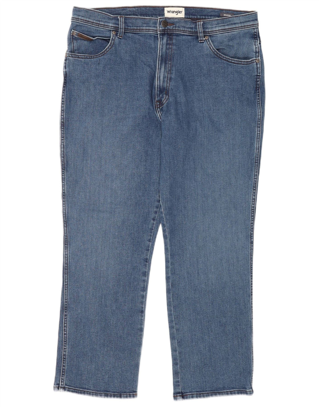 Мужские прямые джинсы Wrangler Texas W38 L30, синий хлопок