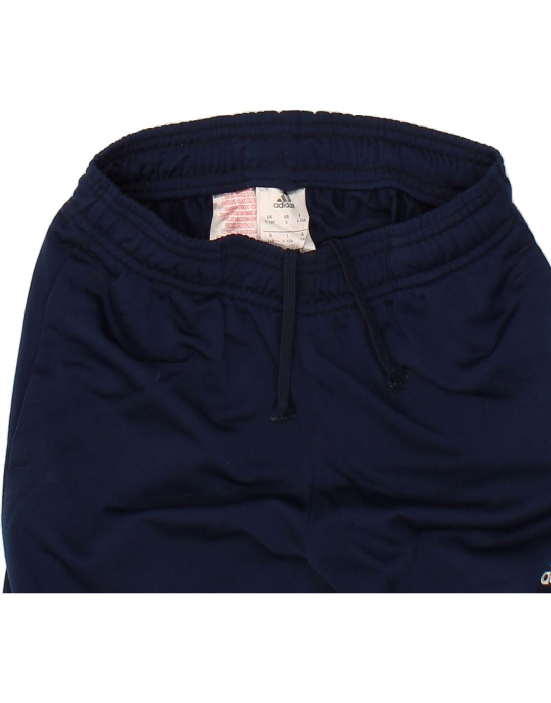 ADIDAS Boys Sport Shorts 9-10 Years Navy Blue Polyester Vintage Adidas and Second-Hand Adidas from Messina Hembry 