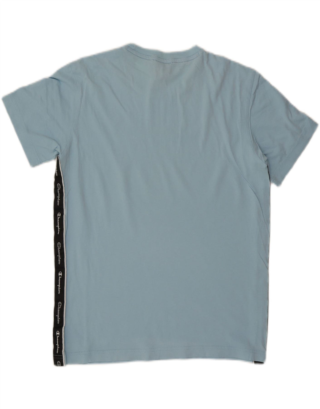 CHAMPION Mens Graphic T-Shirt Top Medium Blue