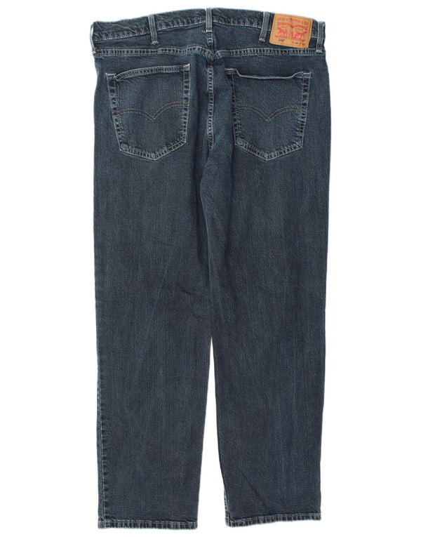 Мужские прямые джинсы свободного кроя Levi's 559 W40 L32, синий хлопок