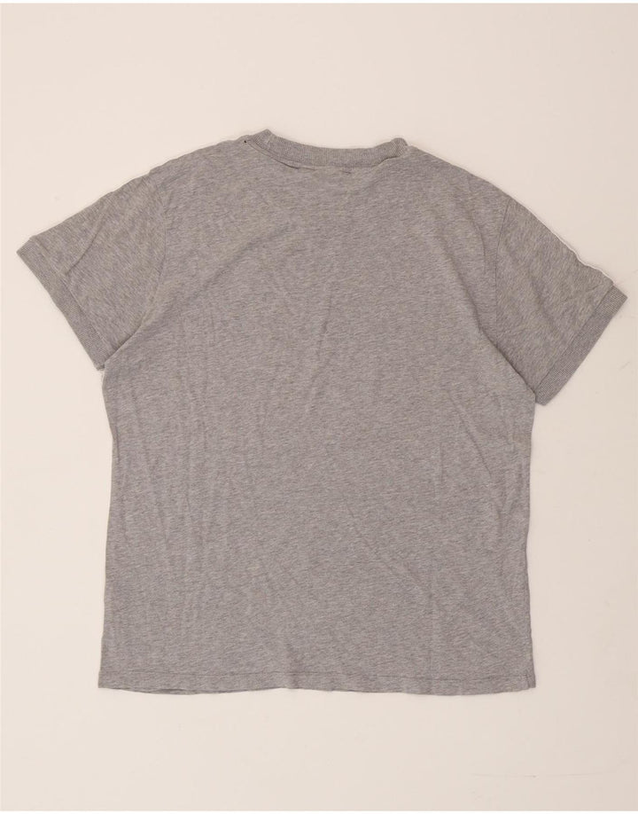 Женская футболка оверсайз Adidas Top UK 12 Medium Grey Flecked