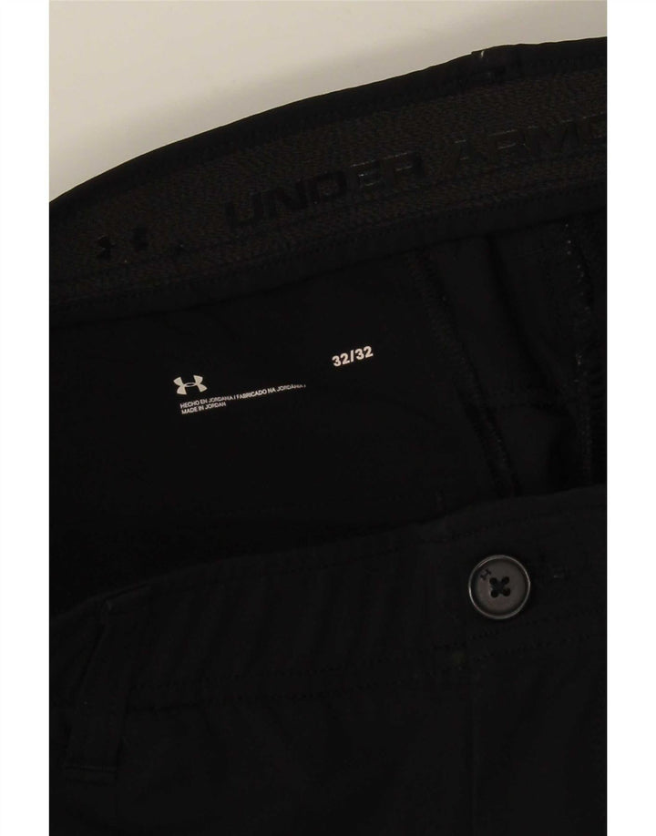 Мужские узкие брюки чинос Under Armour W32 L32 черные