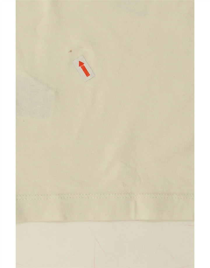 JORDAN Mens Graphic T-Shirt Top Small White Cotton Vintage Jordan and Second-Hand Jordan from Messina Hembry 