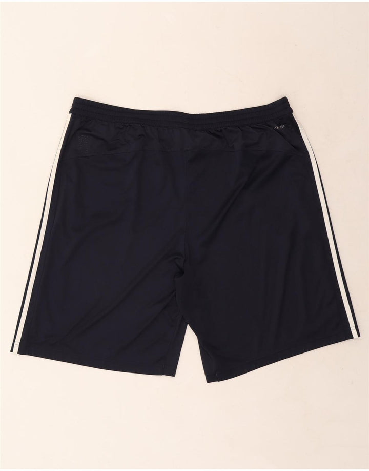 Мужские спортивные шорты Adidas Climacool 2XL темно-синие из полиэстера