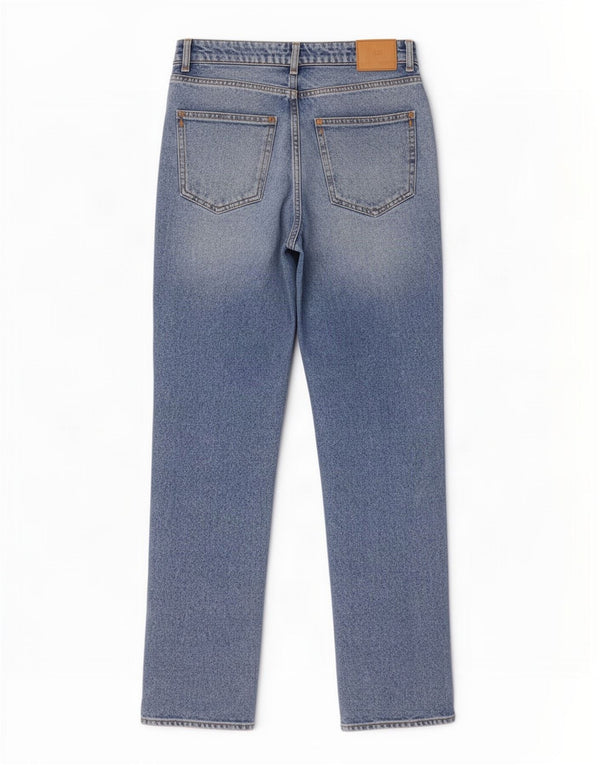 Женские прямые джинсы Zara EU 36 XS W26 L29 синие