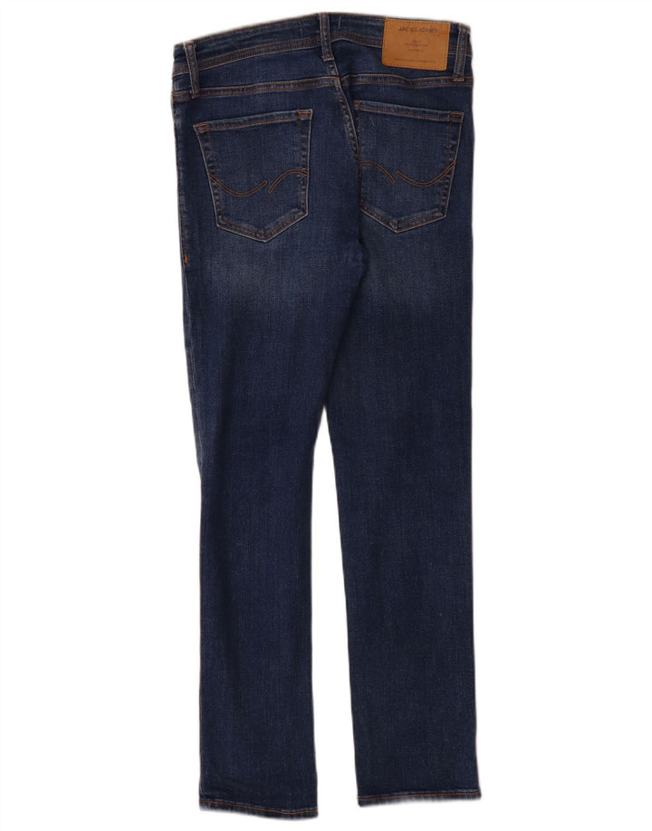 Мужские джинсы GLENN Slim W29 L30 Jack & Jones, синий хлопок