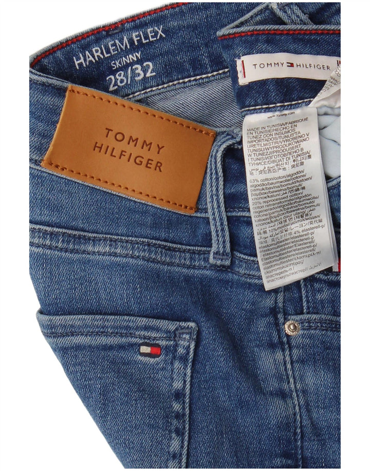 TOMMY HILFIGER Женские джинсы скинни Harlem W28 L32 Синие, хлопок