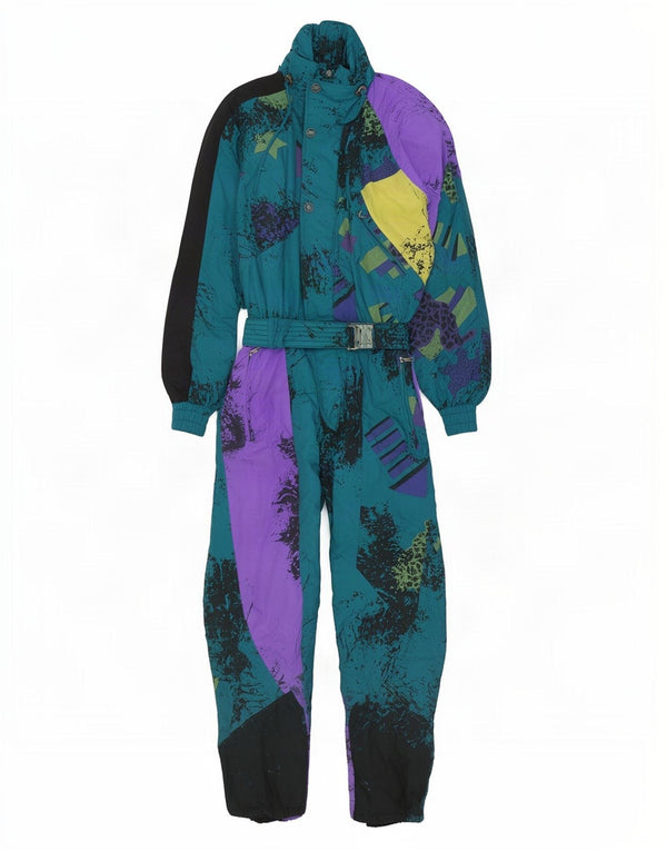 Винтажный мужской лыжный комбинезон IT 50 Medium Blue Tie Dye Полиамид