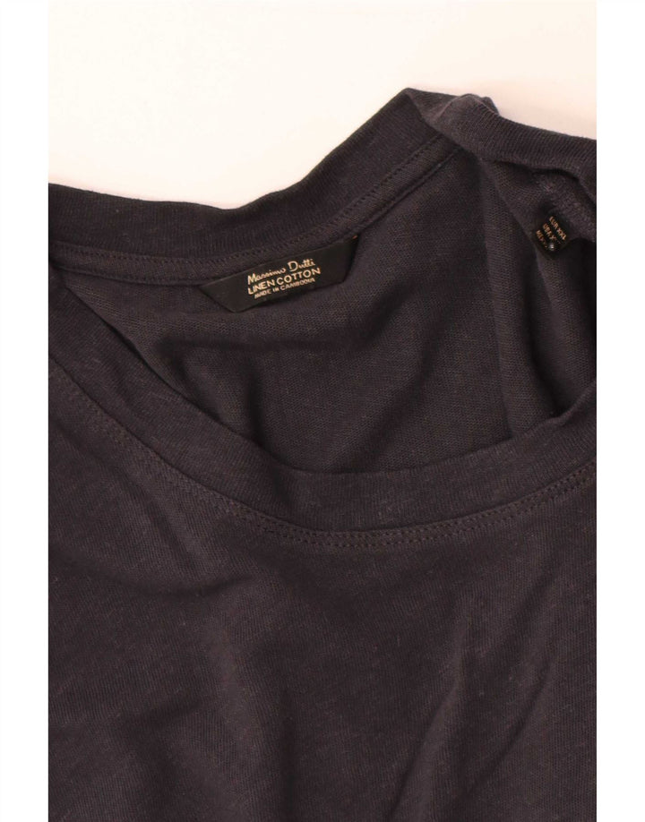 Massimo Dutti Мужская футболка Top 2XL Серый лен
