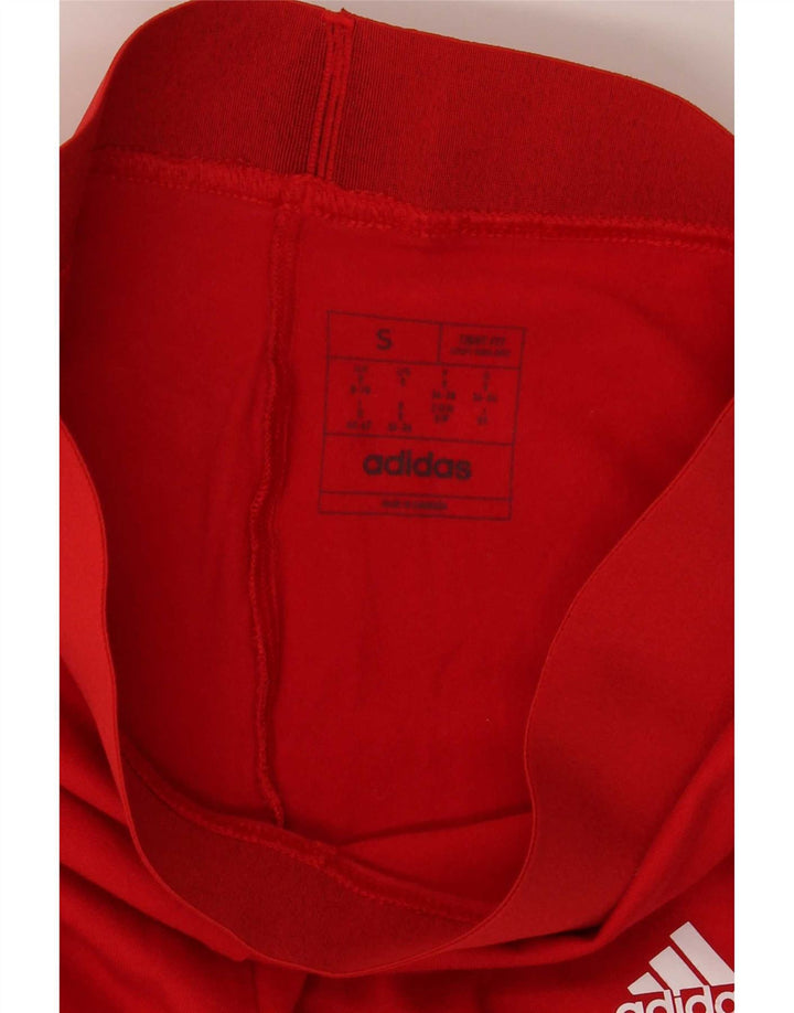 Женские леггинсы Adidas UK 8/10, маленькие красные